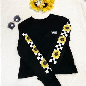 🌻 Vans cropped long sleeve 🌻